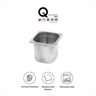 QUANTUM PRO GN CONTAINER 1/6 -150MM SS 2.4L- 176X162MM