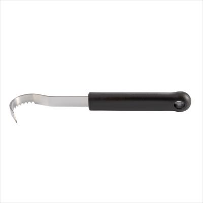 CUTLERY PRO BUTTER CURLER SERRATED S/S W/ BLACK HANDLE