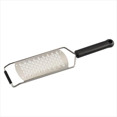 CUTLERY PRO GRATER, ETCHING, ONION EDGE, SS W/BLACK HANDLE