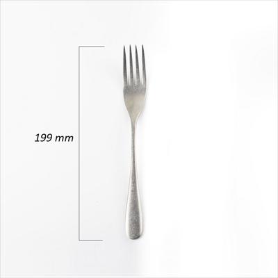 AUENBERG CLASSIO 8005 TABLE FORK STONE POLISH 199MM LENGTH, 4.7MM GAUGE 304 STAINLESS STEEL