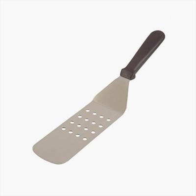 CHEF SPATULA S/STEEL WITH PLASTIC HANDLE W75MM, L180MM