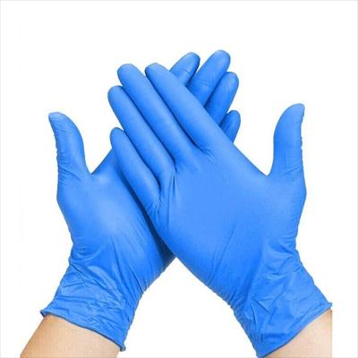 DISPOSABLE GLOVES, VINYL BLUE SIZE S, BOX OF 100