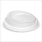 BIOPAK PLA BIOCUP HOT LARGE LID (WHITE) F/ 12/16/20OZ PAPER CUP, COMPOSTABLE,D90MM,50PCX20 (1,000PC)